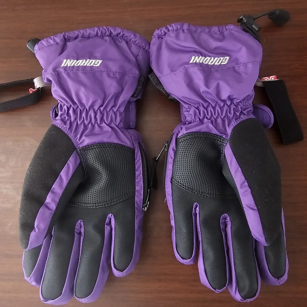 GORDINI Youth Lily lll Purple Insulated Waterproof, Windproof Winter Gloves